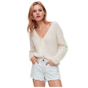 Agolde Parker Denim Shorts Ravage